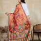 Weavers Villa Women's Digital Print Shawl | Soft Warm Acro Wool Wrap | Ethnic & Modern Printed, Scarf or Stole for Casual & Formal Wear | Winter Shawls for Ladies