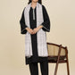 Weavers Villa Women's Classic Check Design Acro Woolen Shawl, 112cm x 225cm