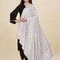 Weavers Villa Women's Classic Check Design Acro Woolen Shawl, 112cm x 225cm