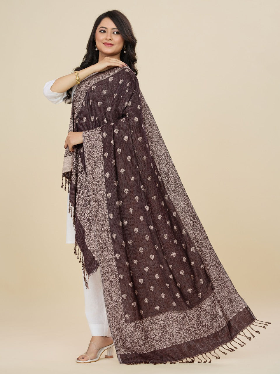 Women's 100% Soft Viscose Woven Women's Scarf, Stoles (28" x 80")