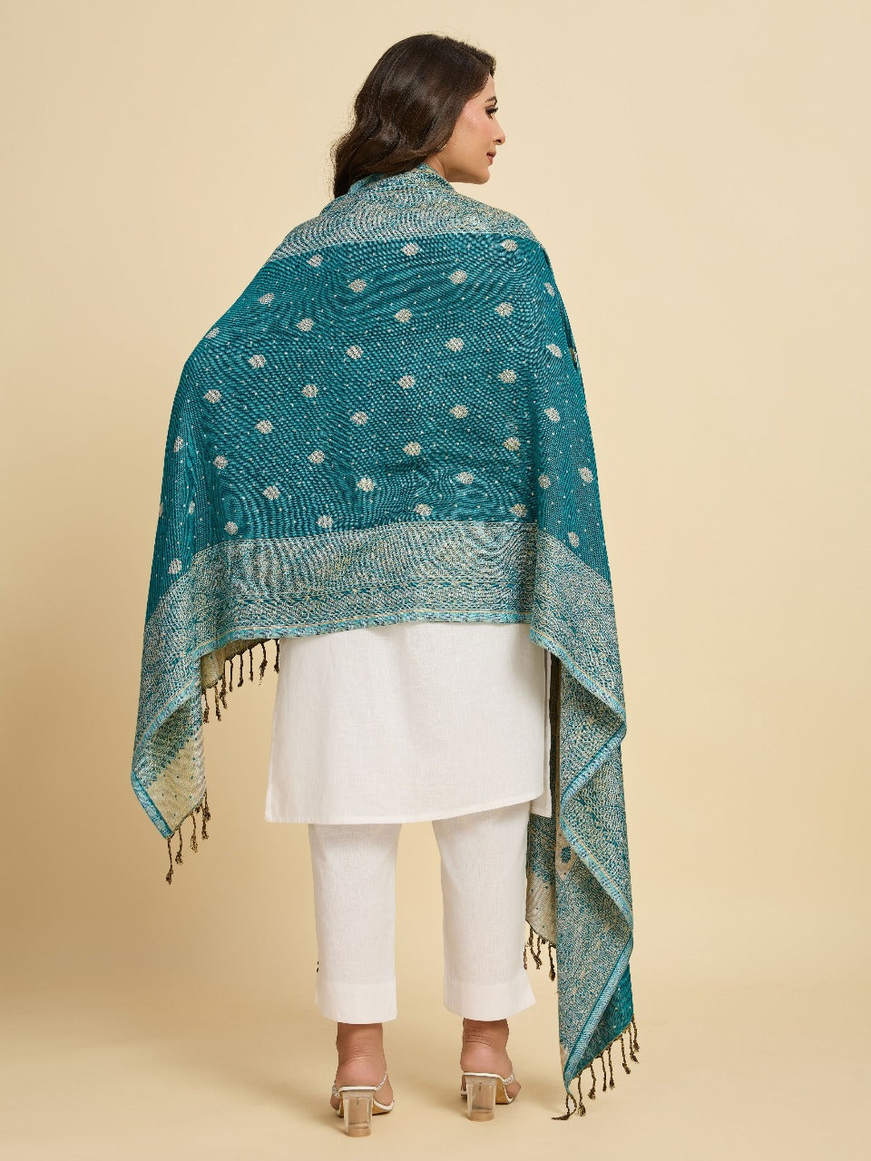 Women's 100% Soft Viscose Woven Women's Scarf, Stoles (28" x 80")