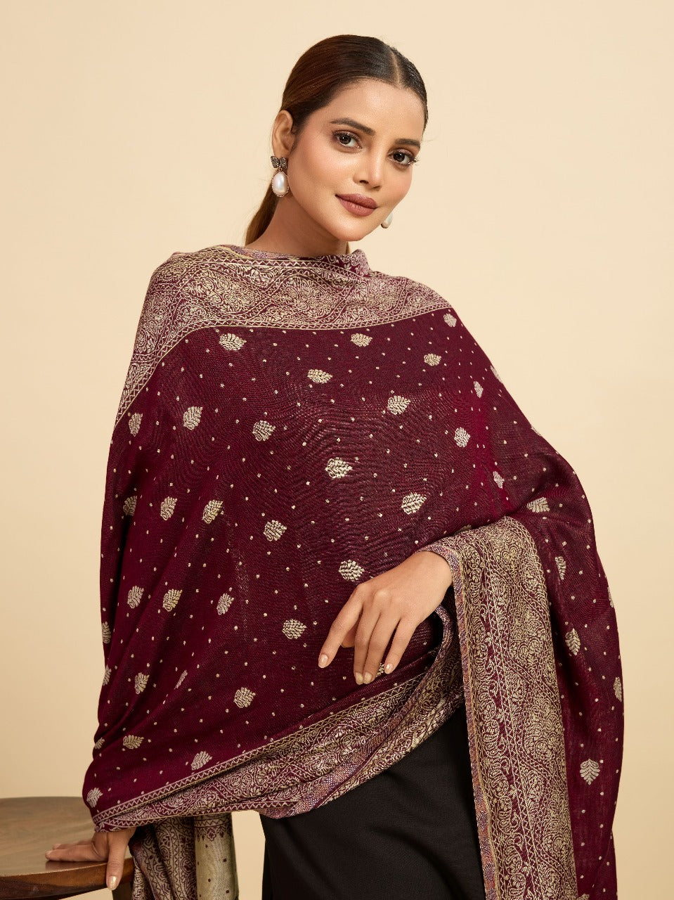 Women's 100% Soft Viscose Woven Women's Scarf, Stoles (28" x 80")