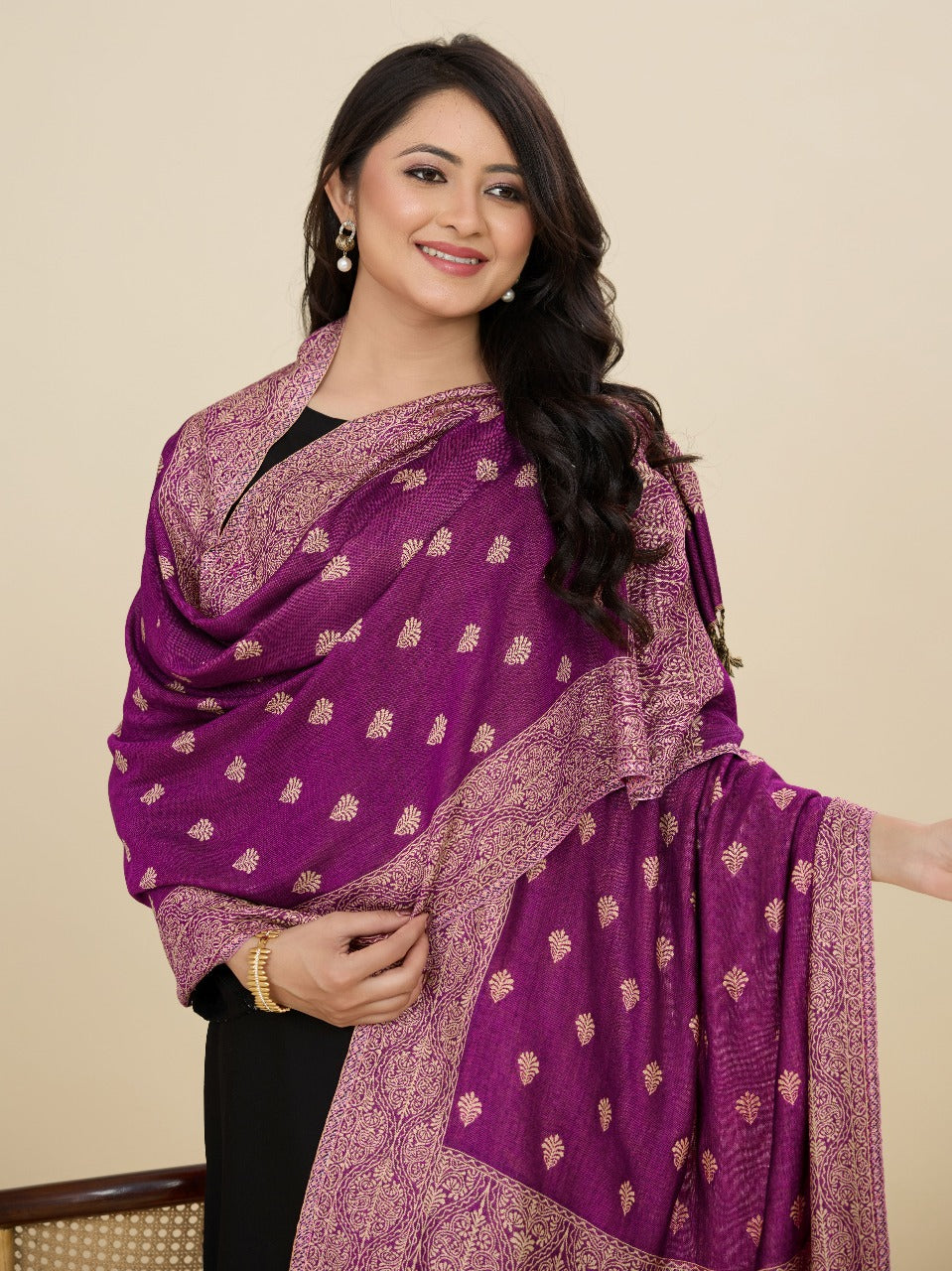 Women's 100% Soft Viscose Woven Women's Scarf, Stoles (28" x 80")