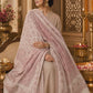 Pashmina Wool Shawl with Gift Box — White