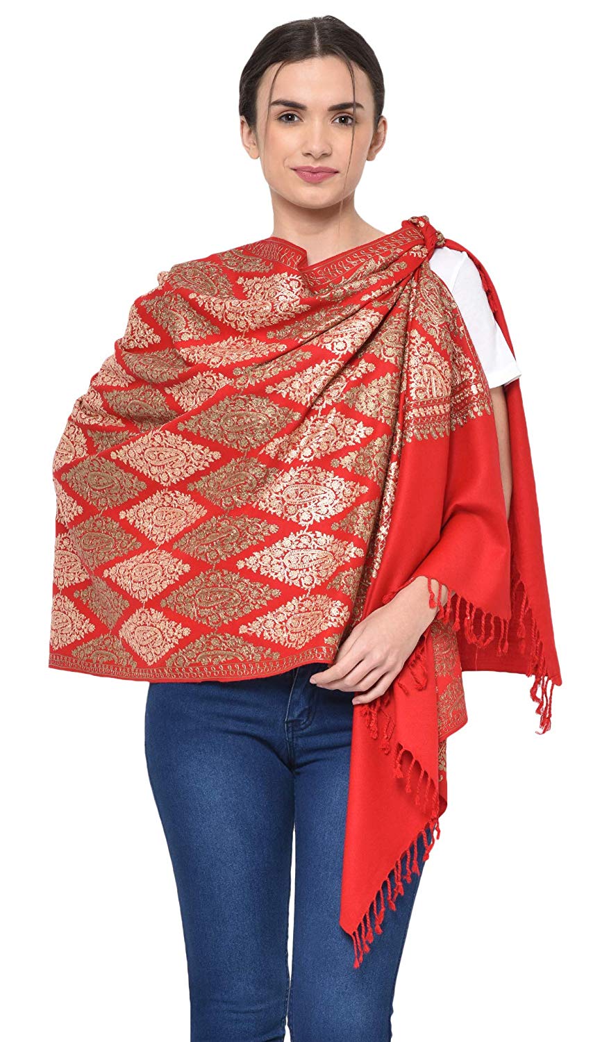 The Aari Embroidery Stole