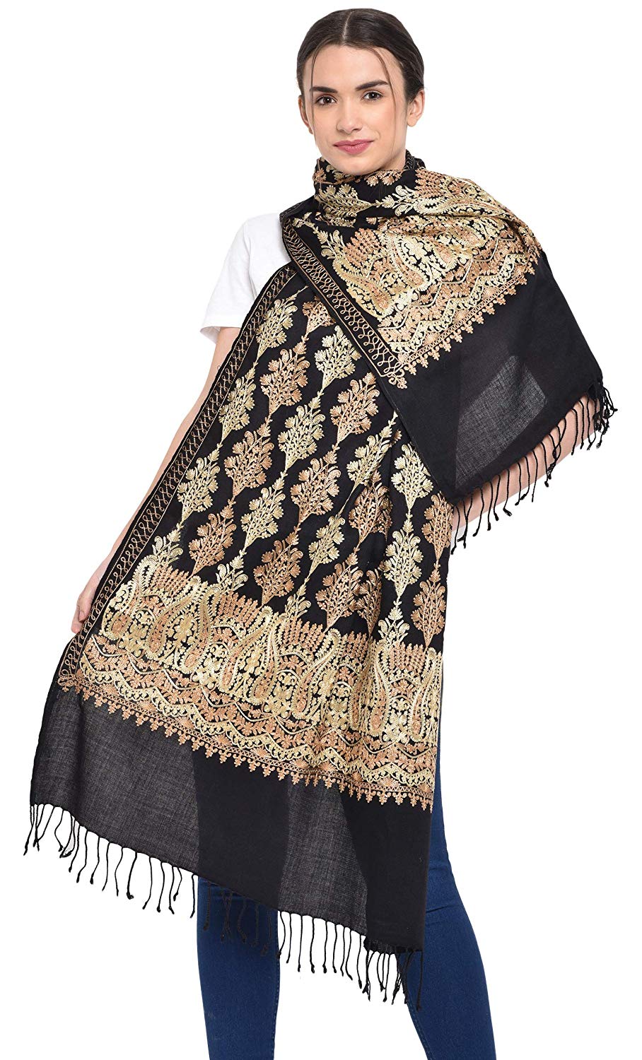 The Aari Embroidery Stole