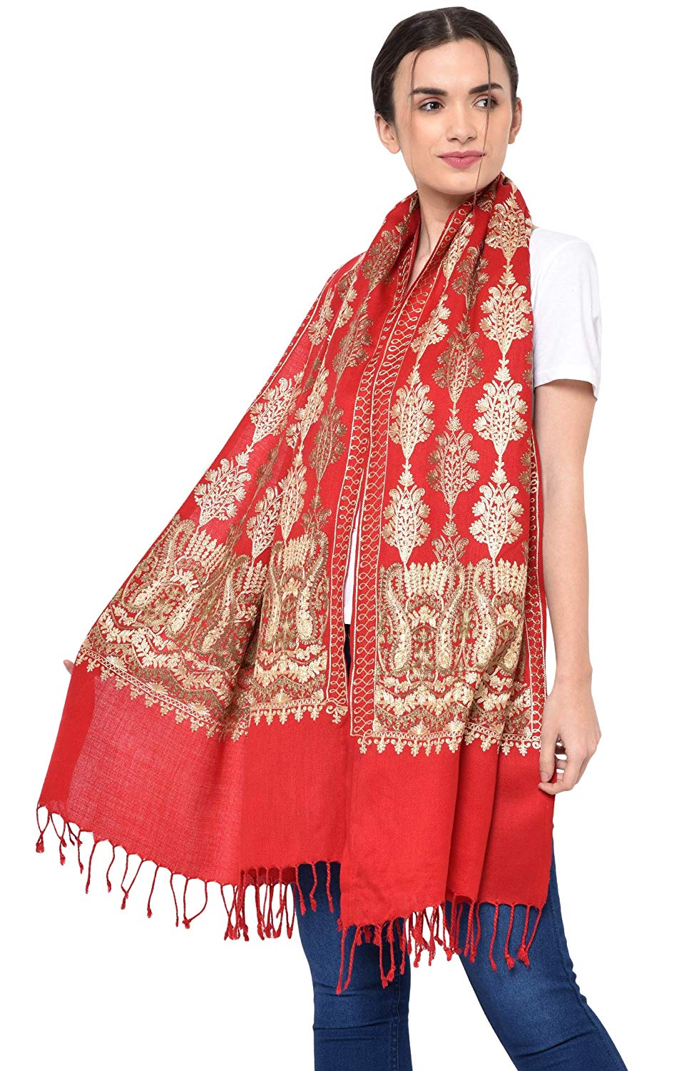 The Aari Embroidery Stole