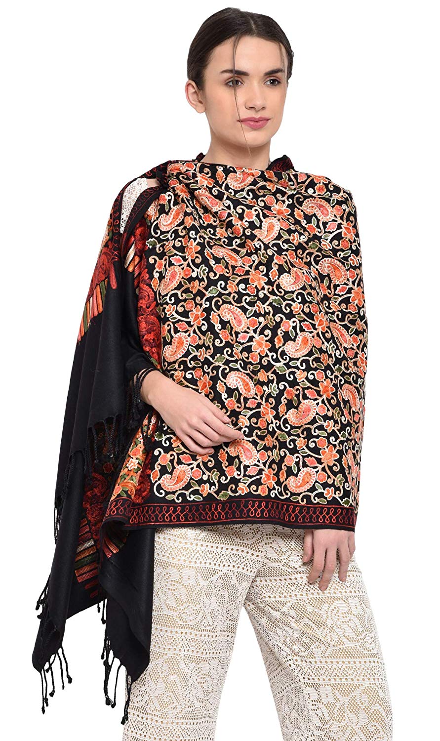 The Aari Embroidery Stole