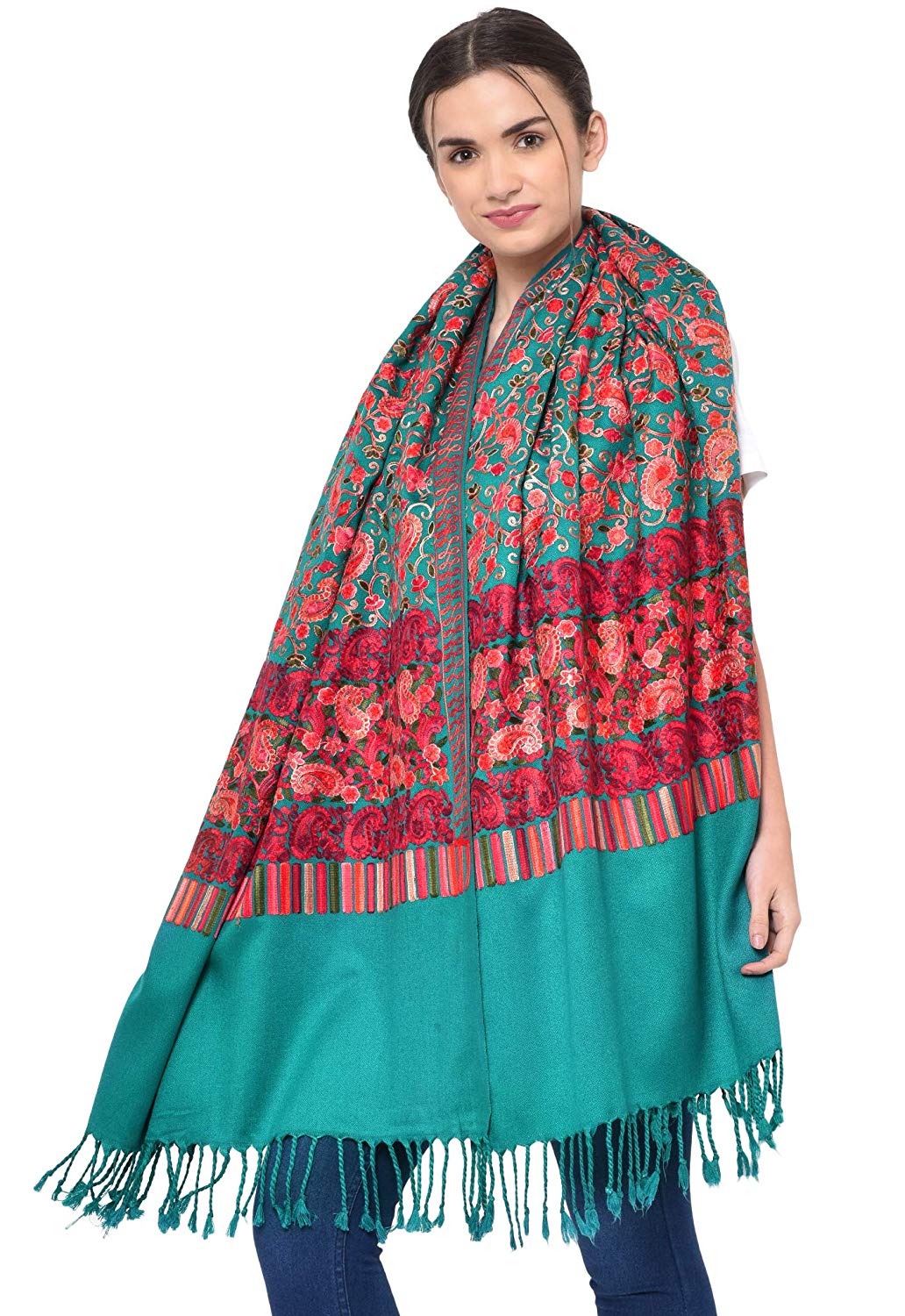 The Aari Embroidery Stole