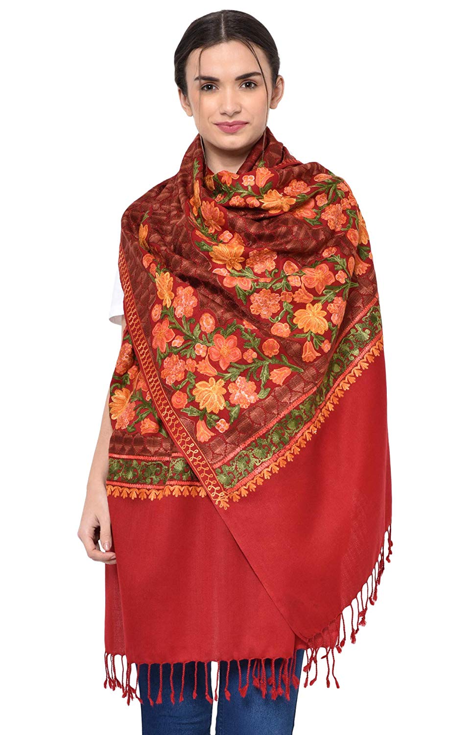 The Aari Embroidery Stole