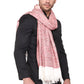 Weavers Villa Men's Woven Poly Wool Blend Shawl