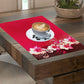 Weavers Villa PVC Printed Table Placemats for Dining Table, Fridge and Kitchen (43 cm X 28 cm) - Set of 6 Pieces