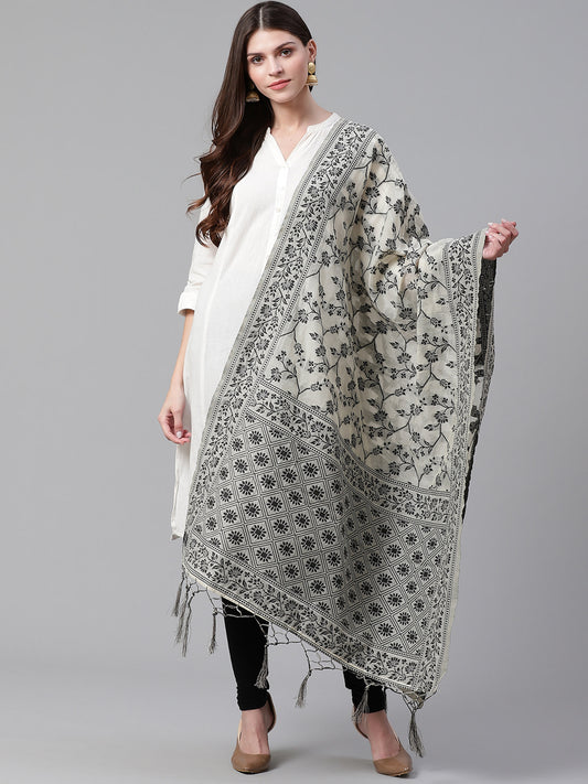 Woven Design Dupatta