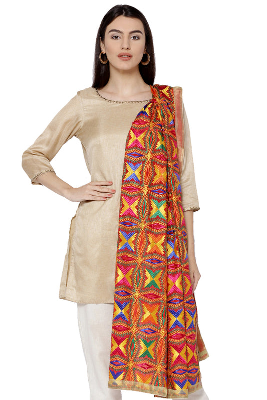 The Heavy Phulkari Dupatta