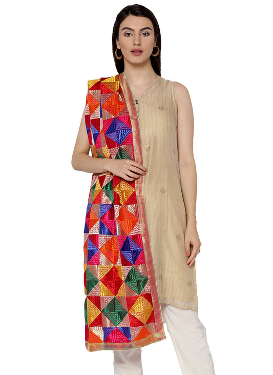 The Heavy Phulkari Dupatta