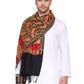Men's Floral Embroided Cashmilon Shawl