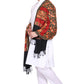 Men's Floral Embroided Cashmilon Shawl