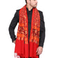 Men's Floral Embroided Cashmilon Shawl