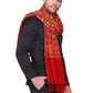 Men's Floral Embroided Cashmilon Shawl