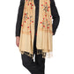 Men's Floral Embroided Cashmilon Shawl