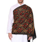 Men's Floral Embroided Cashmilon Shawl
