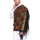 Men's Floral Embroided Cashmilon Shawl