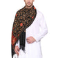 Men's Paisley Embroided Cashmilon Shawl