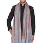 Men's Paisley Design Woven Poly Wool Blend Shawl