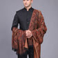 Men's Woven Poly Wool Blend Shawl