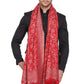 Men's Kalamkari Design Woven Poly Wool Shawl