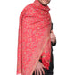 Men's Kalamkari Design Woven Poly Wool Shawl