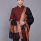 Men's Woven Acro Wool Shawl