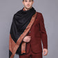 Men's Woven Acro Wool Shawl