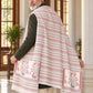 Weavers Villa MS-512-WHITE men's shawl styled on a premium model in a royal setting, view 3.