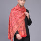 Men's Kalamkari Design Woven Acro Wool Blend Shawl