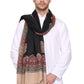 Men's Woven Acro Wool Shawl