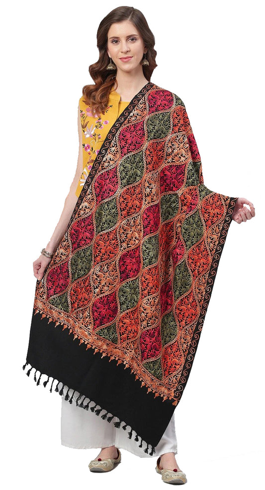 Women's Matka Embroidered Stole