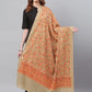 The Paisley Aari Embroidered Shawl