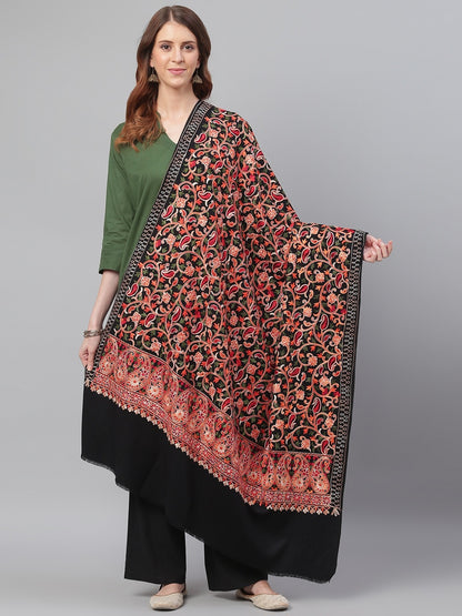 The Paisley Aari Embroidered Shawl