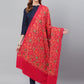 Women Aari Embroidered Shawl