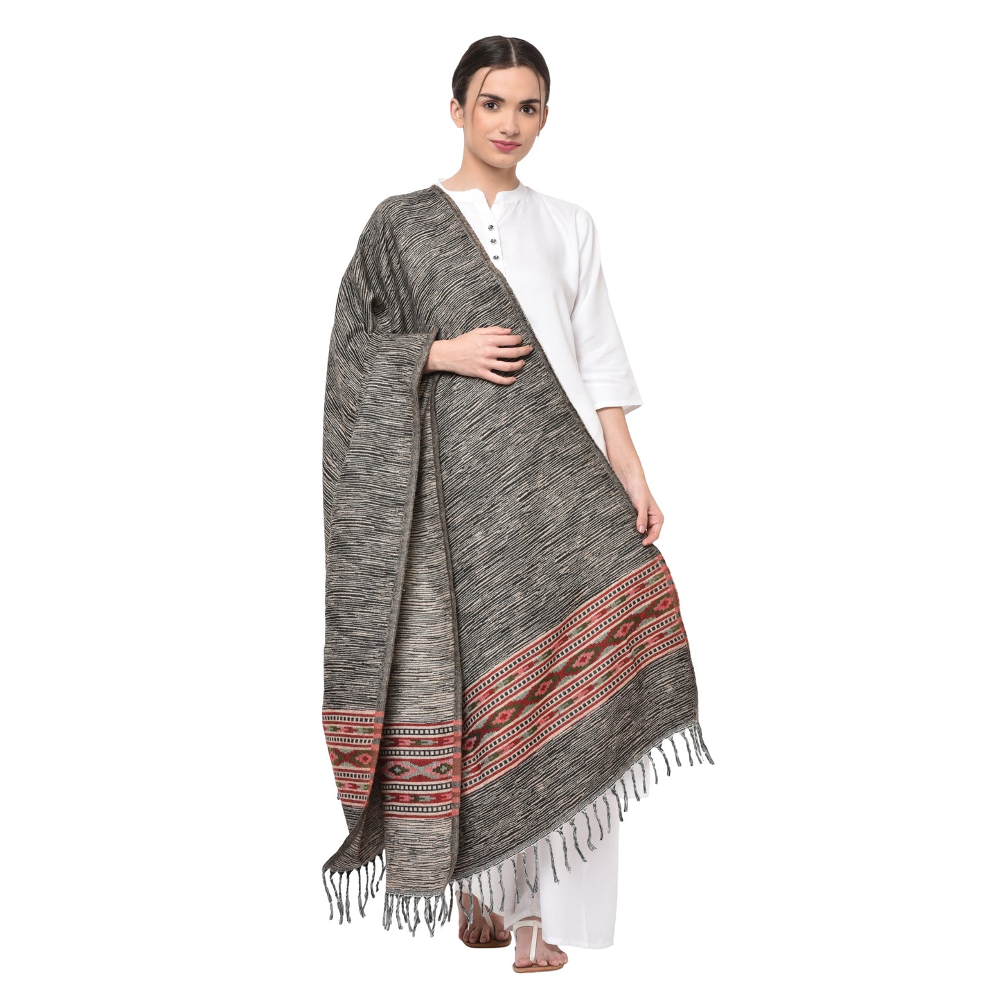 Weavers Villa Kullu Design Shawl