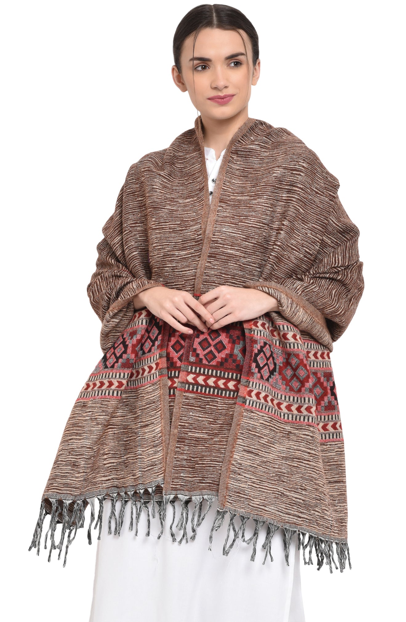 Weavers Villa Kullu Design Shawl