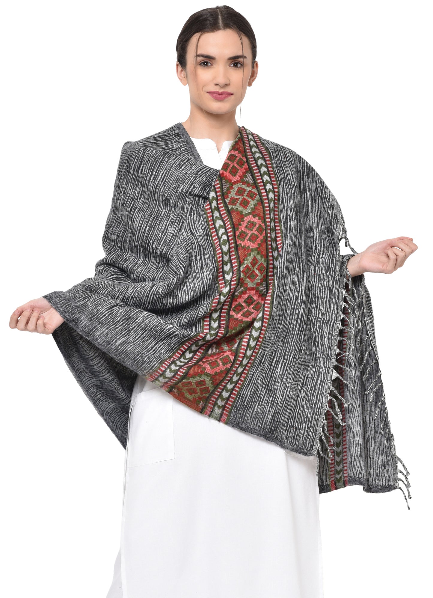 Weavers Villa Kullu Design Shawl