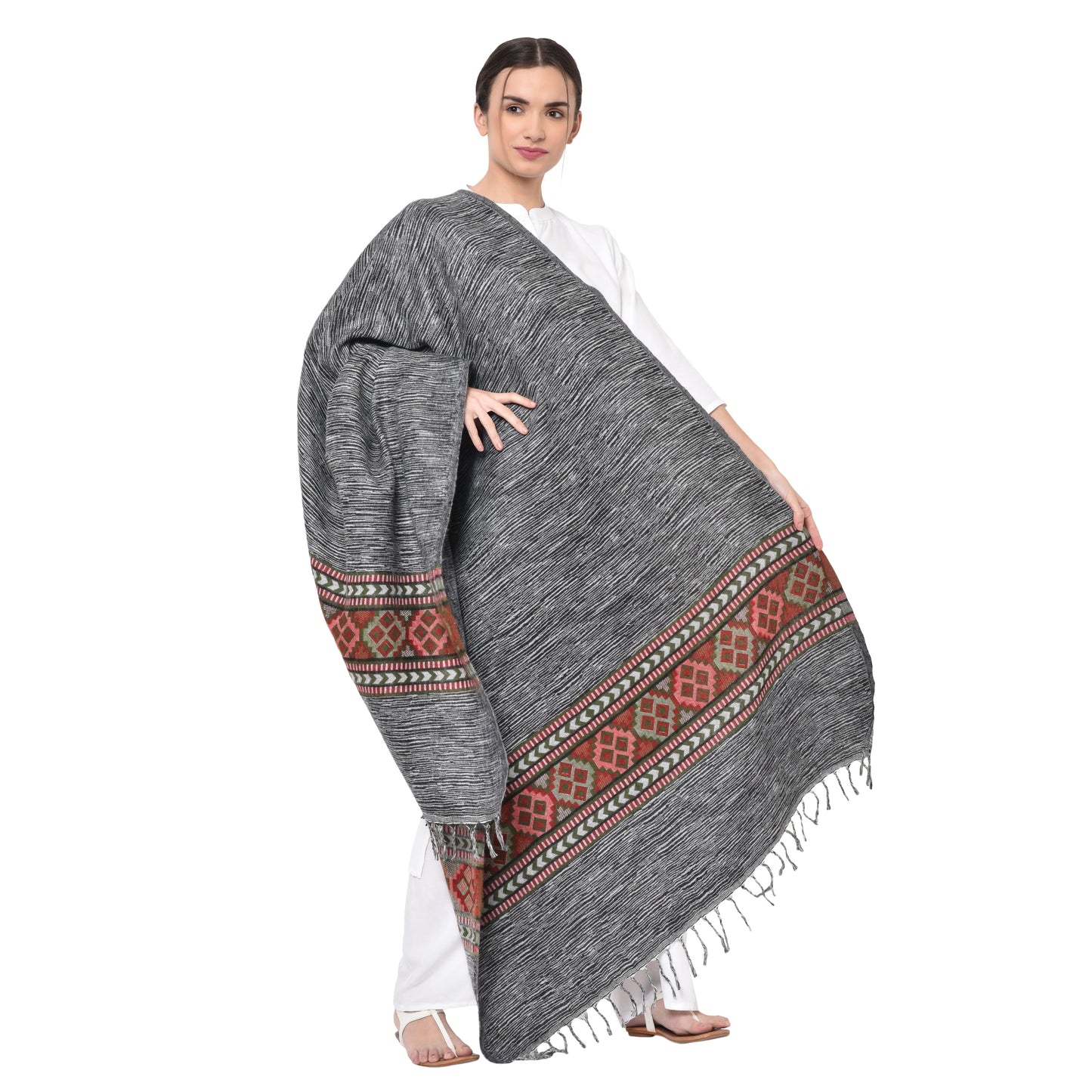 Weavers Villa Kullu Design Shawl