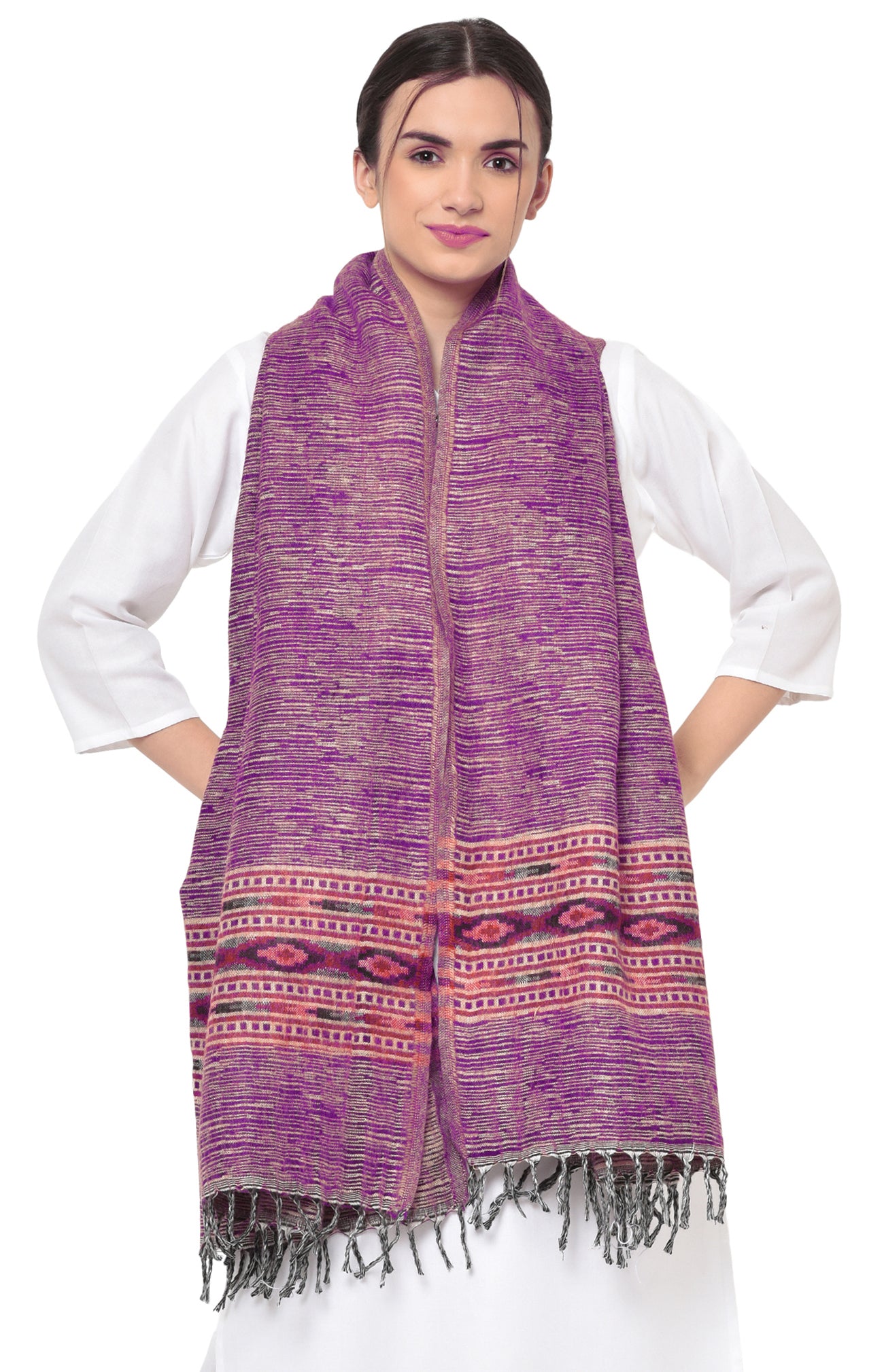 Weavers Villa Kullu Design Shawl