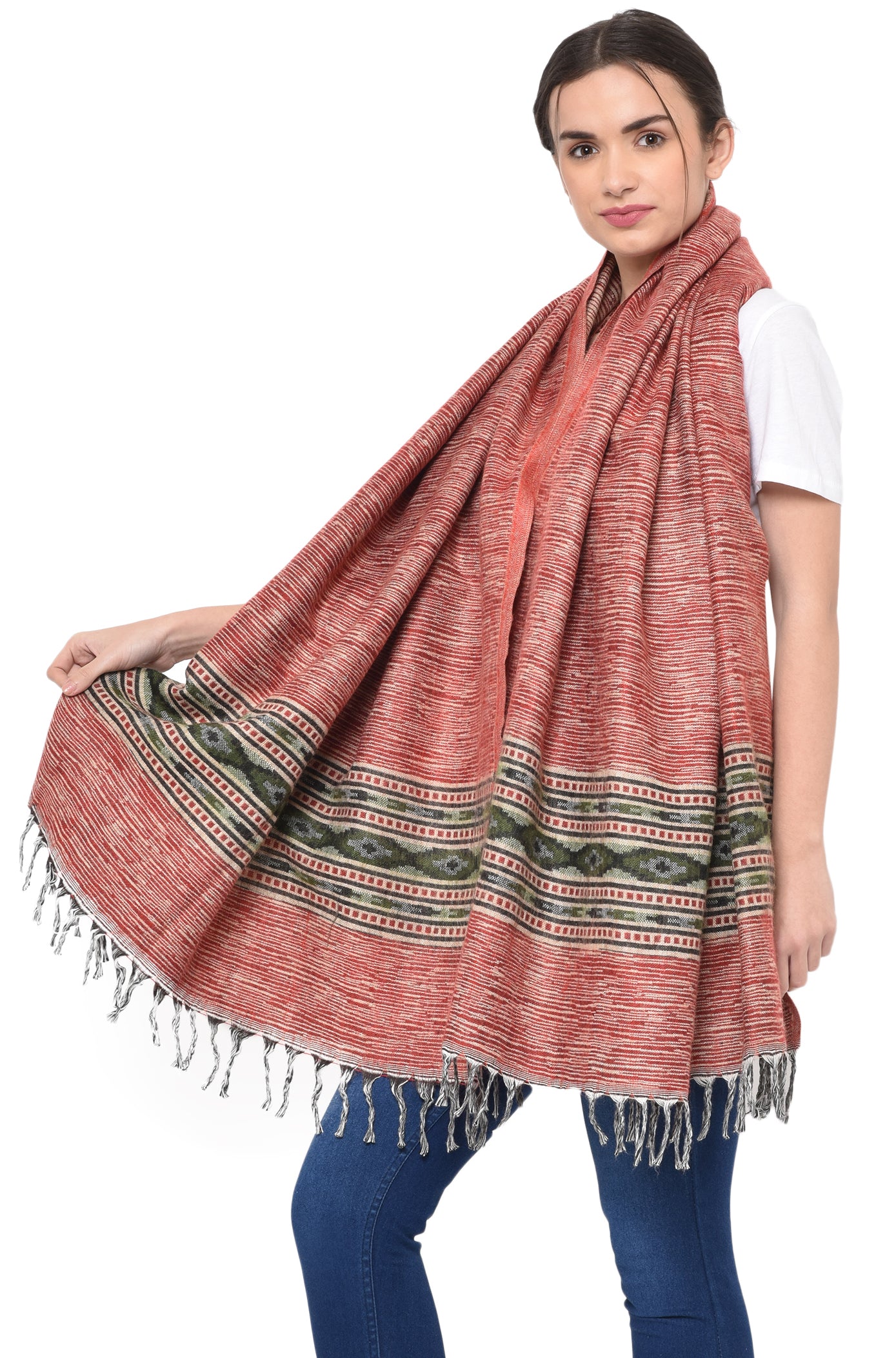 Weavers Villa Kullu Design Shawl