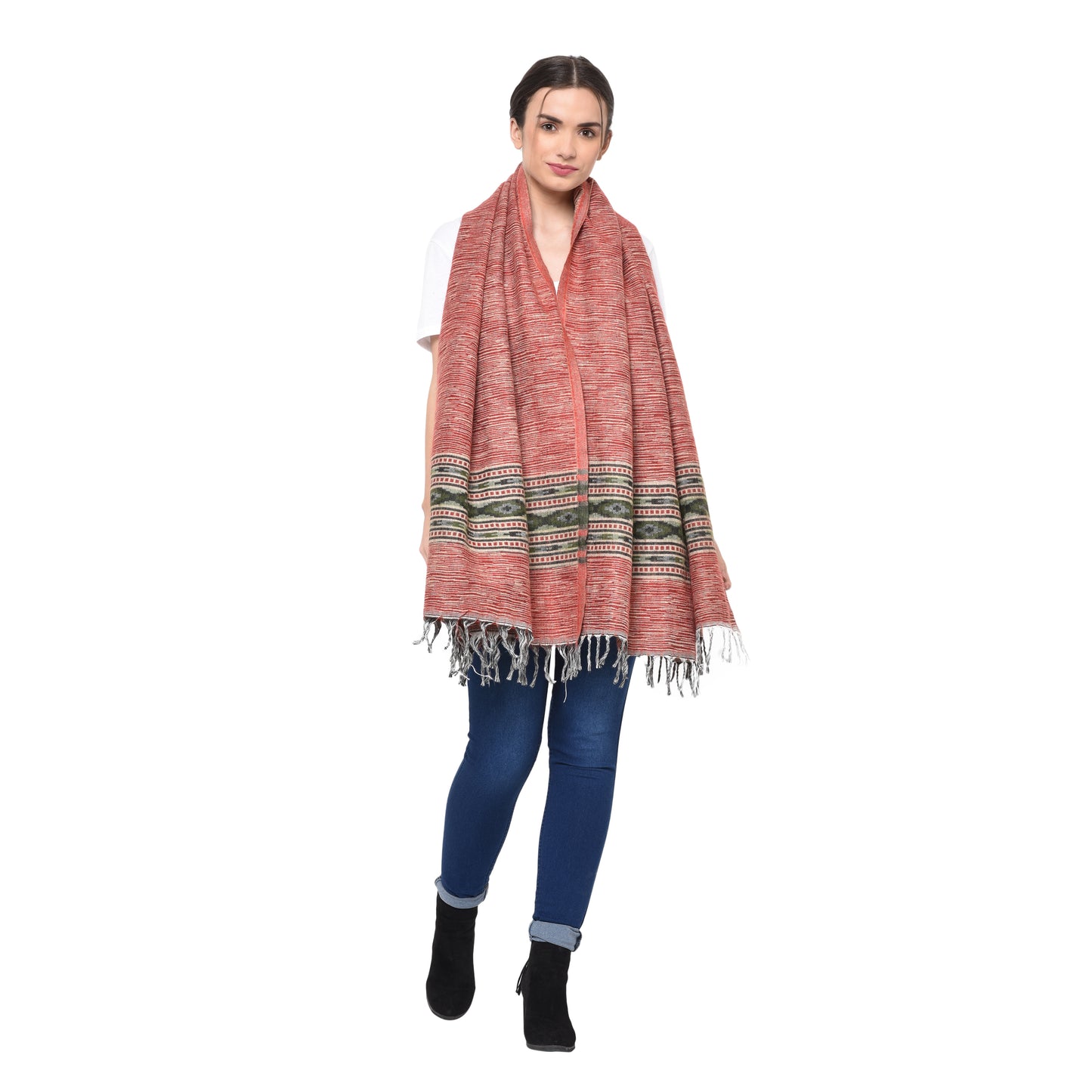 Weavers Villa Kullu Design Shawl