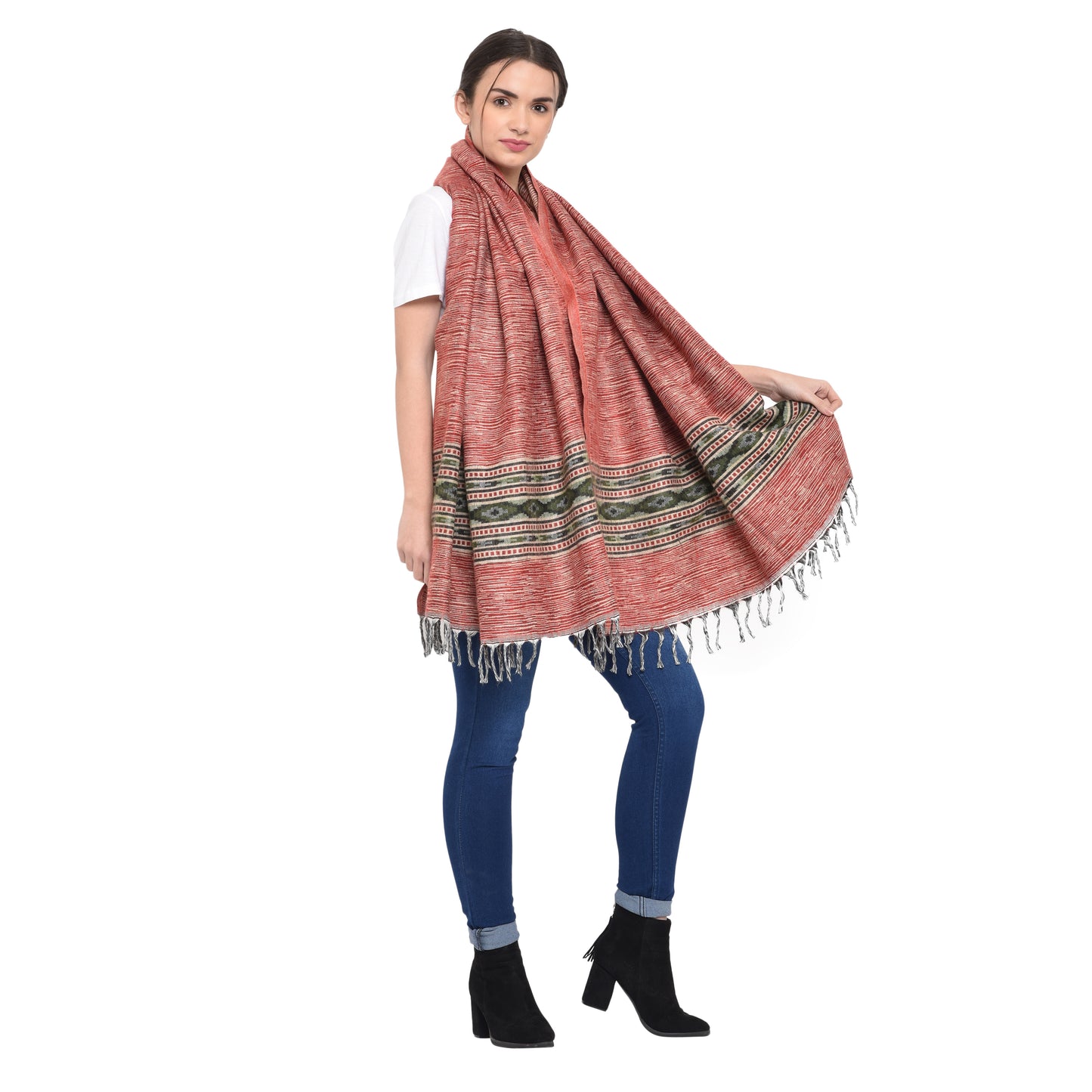 Weavers Villa Kullu Design Shawl