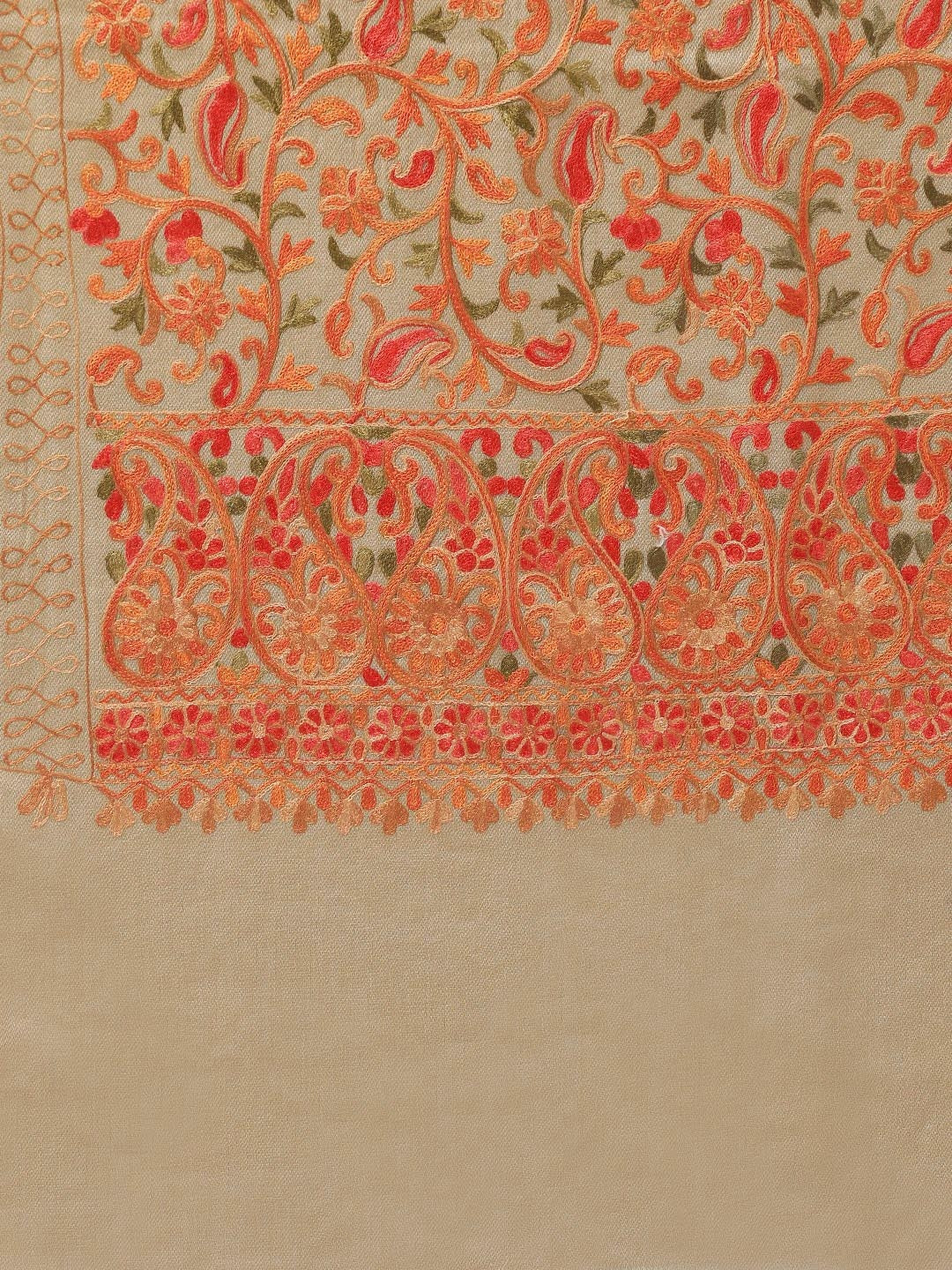The Paisley Aari Embroidered Shawl
