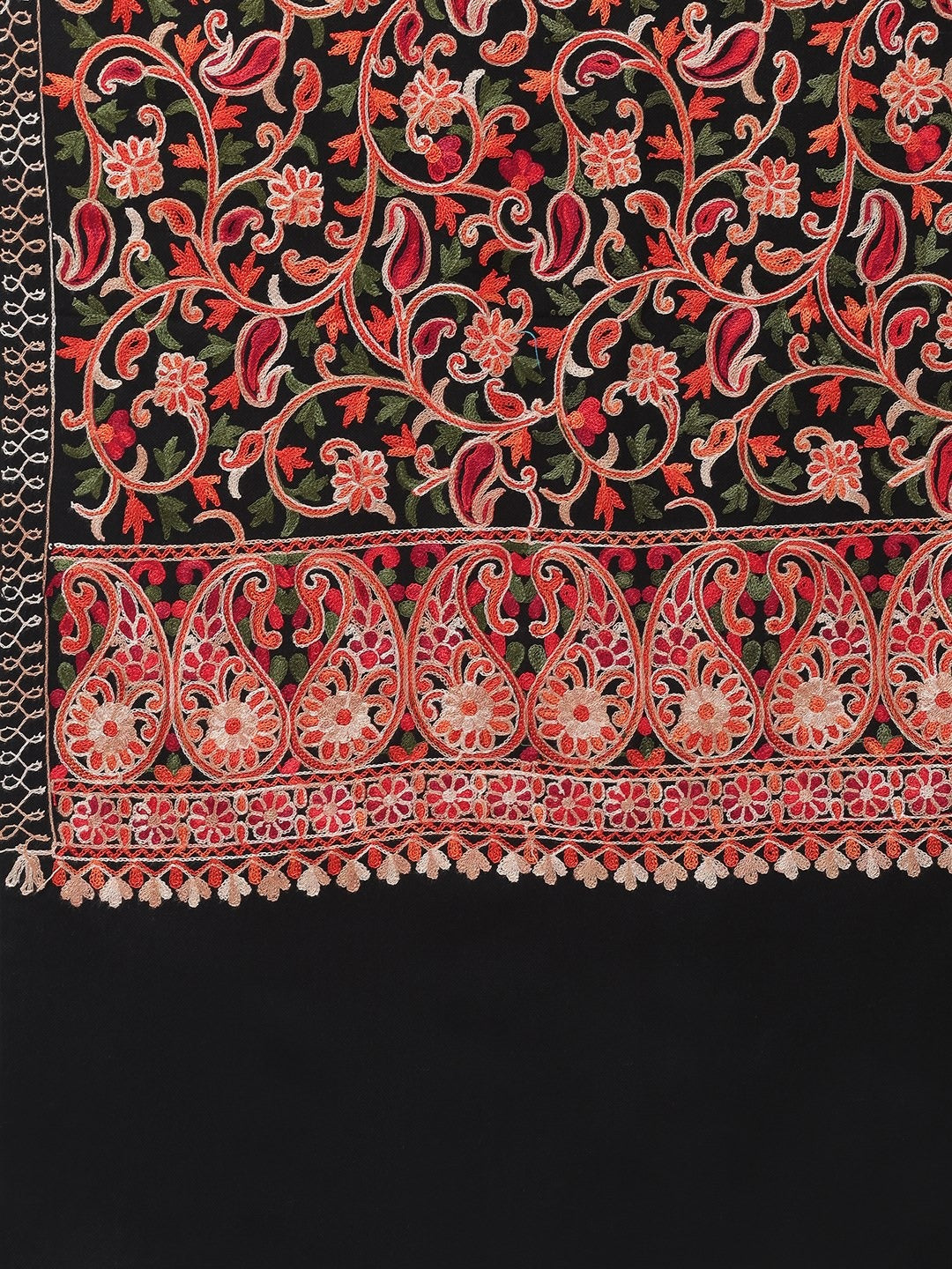 The Paisley Aari Embroidered Shawl